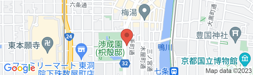ホテルイルヴェルデ京都の地図