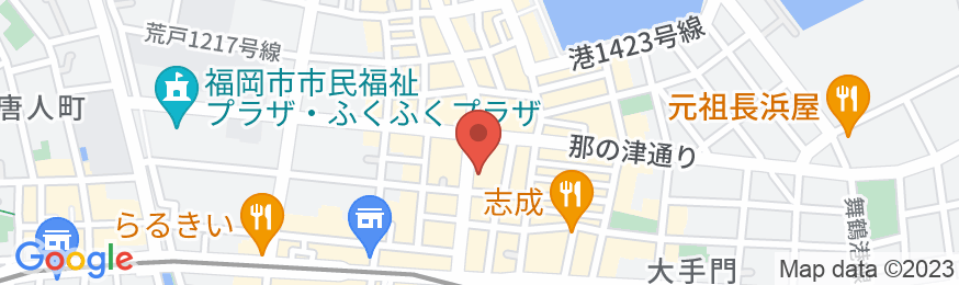 Yagura Hostelの地図