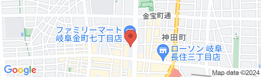 ホテルリブマックス岐阜駅前の地図