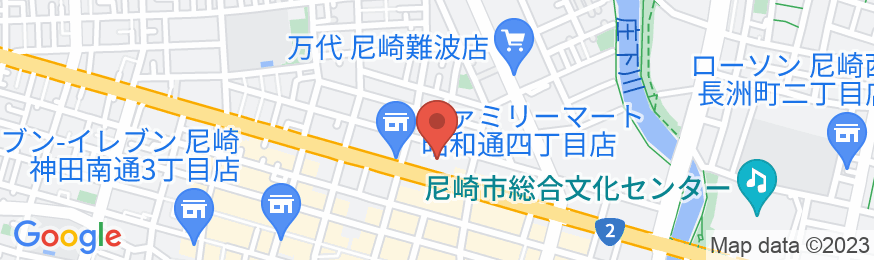 ホテルファーストステイ尼崎の地図