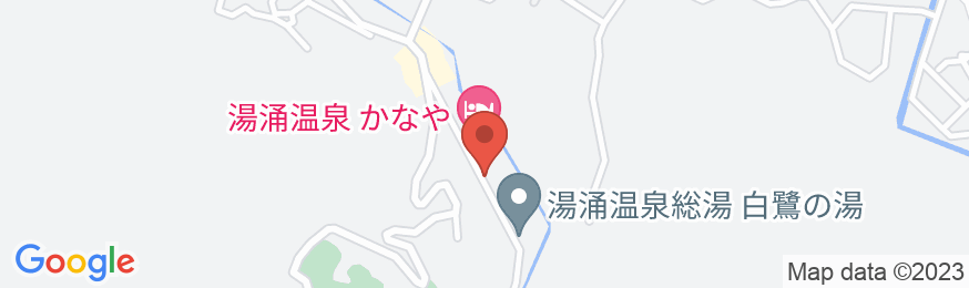 金沢湯涌温泉 古香里庵の地図