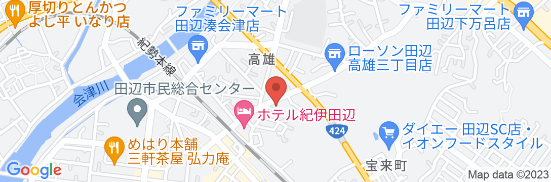 ゲストハウスTAKAOの地図