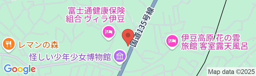 アクアペンション マリンヴィラの地図