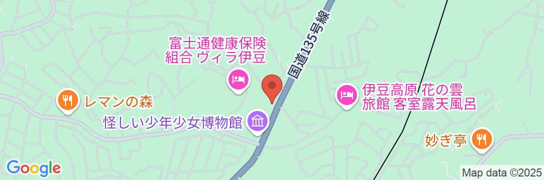アクアペンション マリンヴィラの地図
