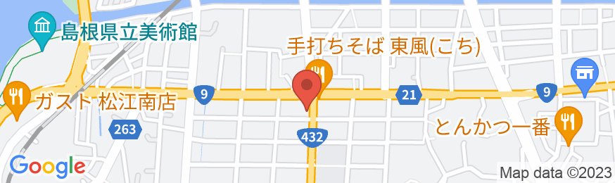 Rakuten STAY HOUSE x WILL STYLE 松江の地図
