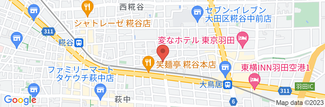 Numero Uno Tokyoの地図
