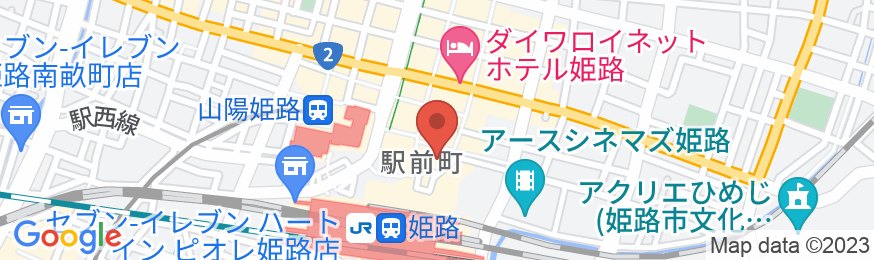 Tabist カプセルホテルAPODS 姫路駅前の地図