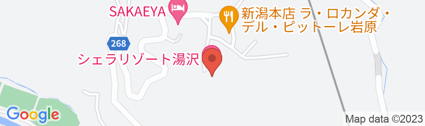 シェラリゾート湯沢の地図