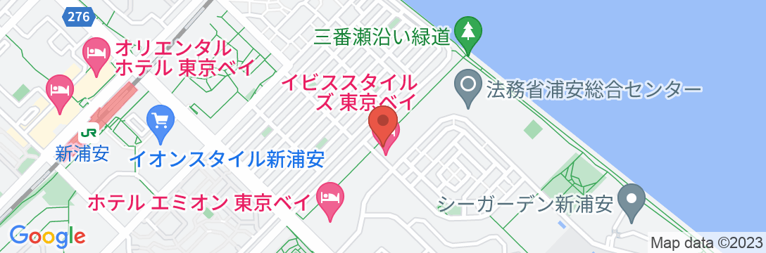 イビススタイルズ東京ベイの地図