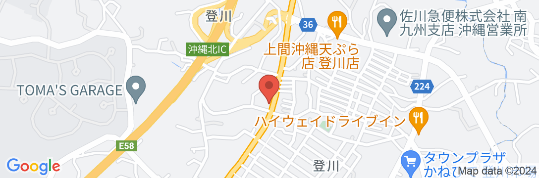 Mr.KINJO in 沖縄北インターの地図