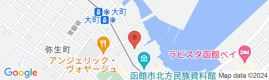 函館元町ホテル 別邸 開港庵の地図