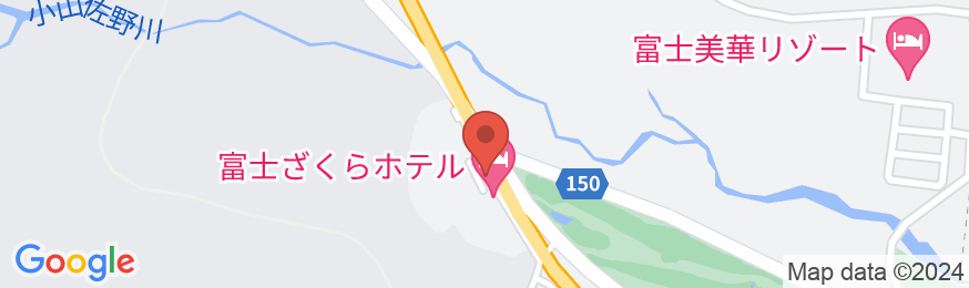 富士ざくらホテルの地図
