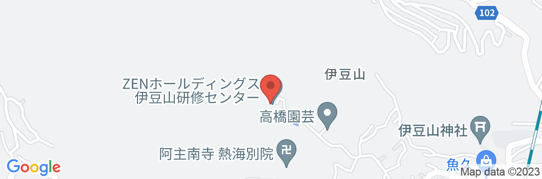 伊豆山研修センターの地図