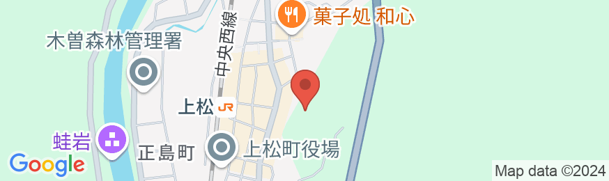 田政旅館の地図