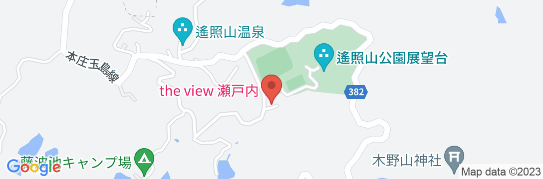 the view 瀬戸内の地図