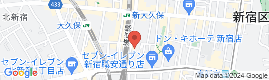 The GLOBAL HOTEL TOKYOの地図