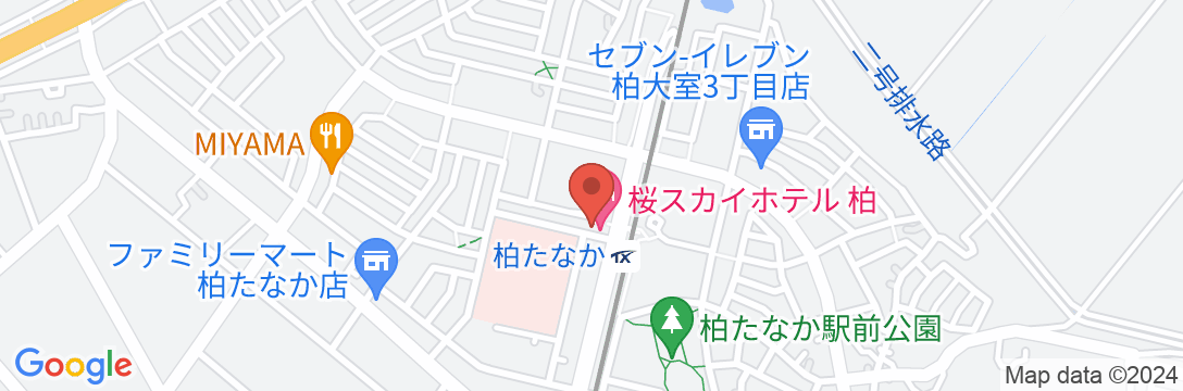 SAKURA SKY HOTEL(桜スカイホテル柏)の地図