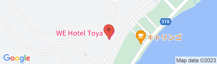 WE Hotel Toyaの地図