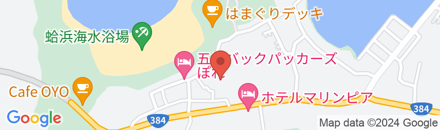 Hostel und kitchen GOTO BASE<五島・中通島>の地図