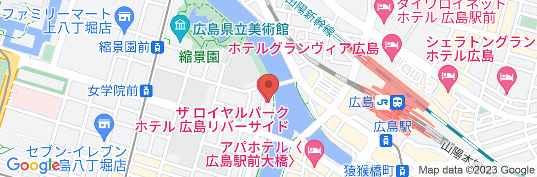 ザ ロイヤルパークホテル 広島リバーサイドの地図