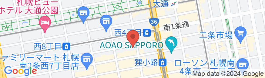 東急ステイ札幌大通の地図