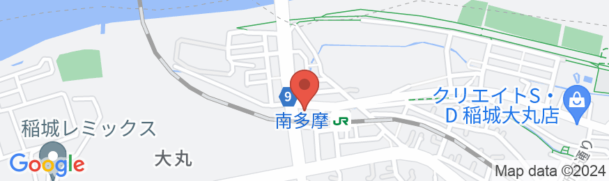 東横INN府中南武線南多摩駅前の地図