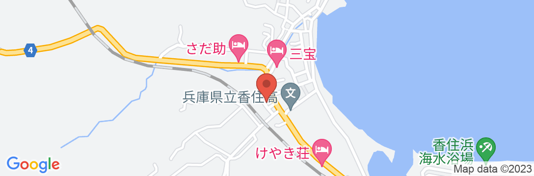 民宿旅館 ひろやの地図