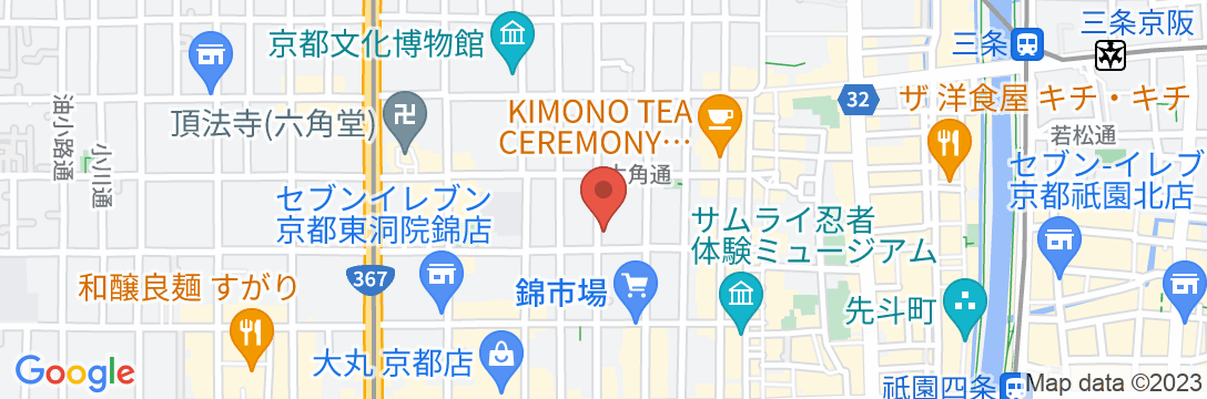 Miru Kyoto Nishikiの地図