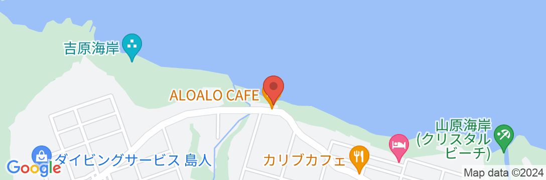 ALOALO BEACH 川平 <石垣島>の地図