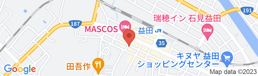 アネックス益田の地図