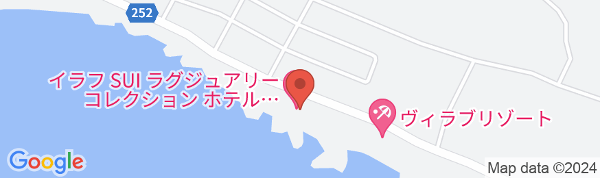 イラフ SUI ラグジュアリーコレクションホテル 沖縄宮古<伊良部島>の地図