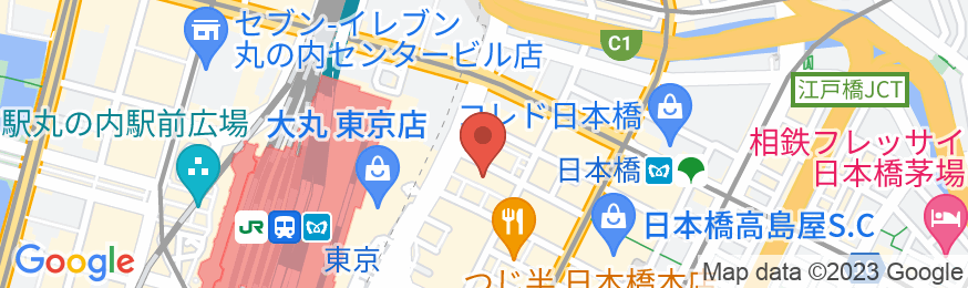 からくさホテル TOKYOSTATIONの地図