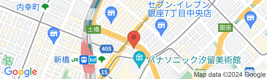 からくさホテルプレミア東京銀座の地図