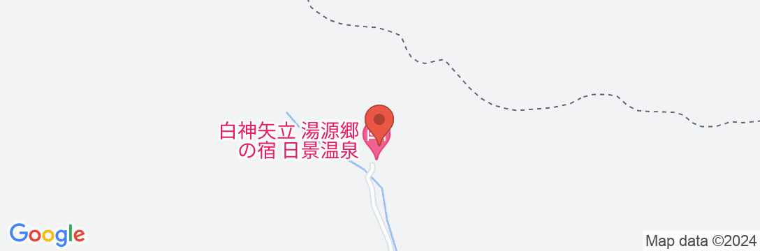 白神矢立 湯源郷の宿 日景温泉の地図