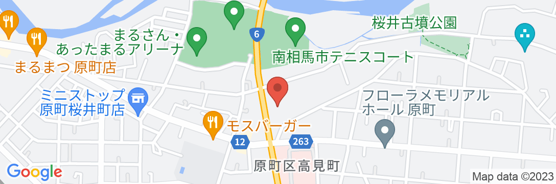 ビジネスホテル TAKAMI ANNEXの地図