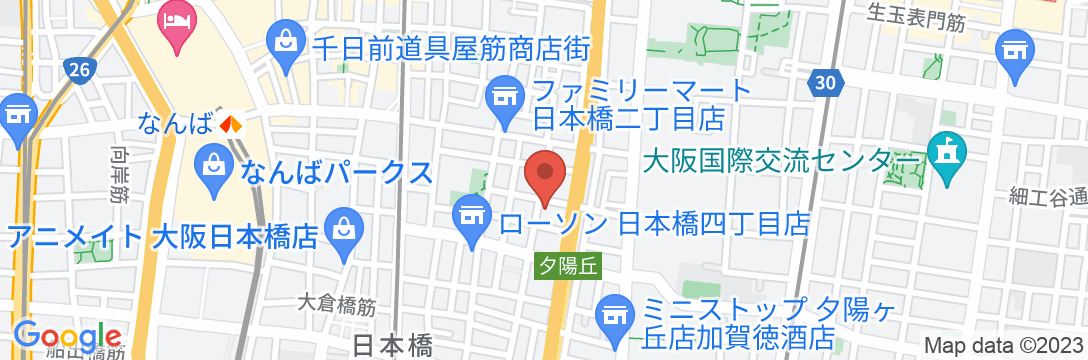 HOTEL Amaterrace 日本橋東の地図