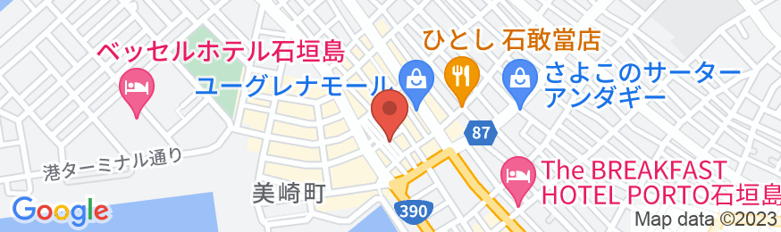 The BREAKFAST HOTEL MARCHE石垣島<石垣島>の地図