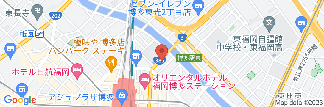 エスパース博多駅東の地図