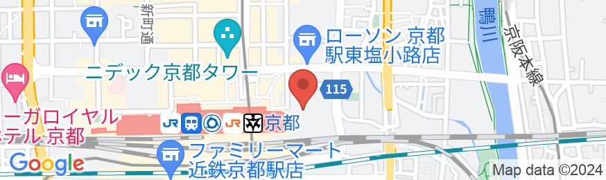 ザ・サウザンド京都の地図