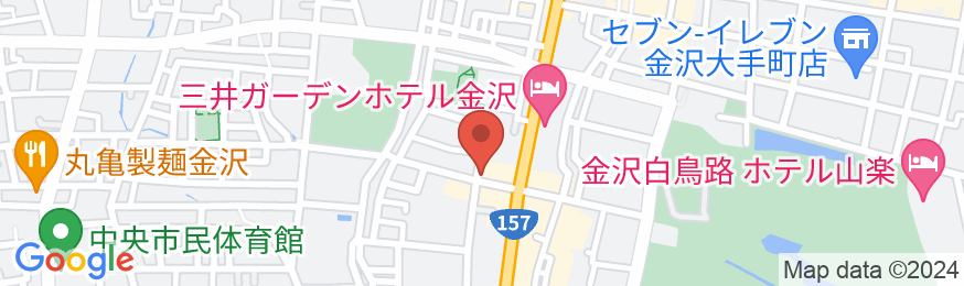 ホテルインターゲート金沢の地図