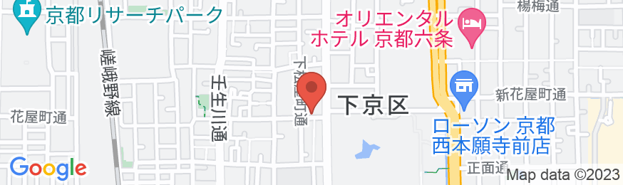 Stay SAKURA(ステイサクラ) 京都 禅の地図