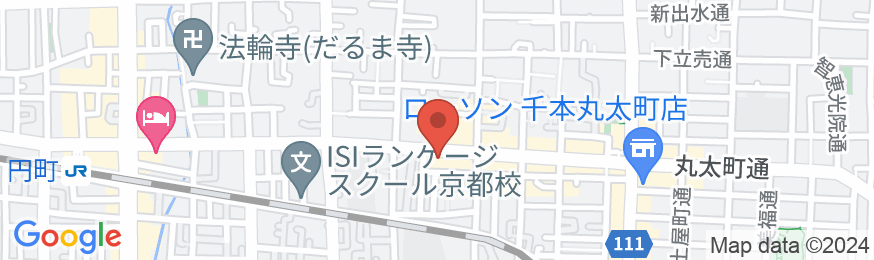 Stay SAKURA 京都 二条四季の地図