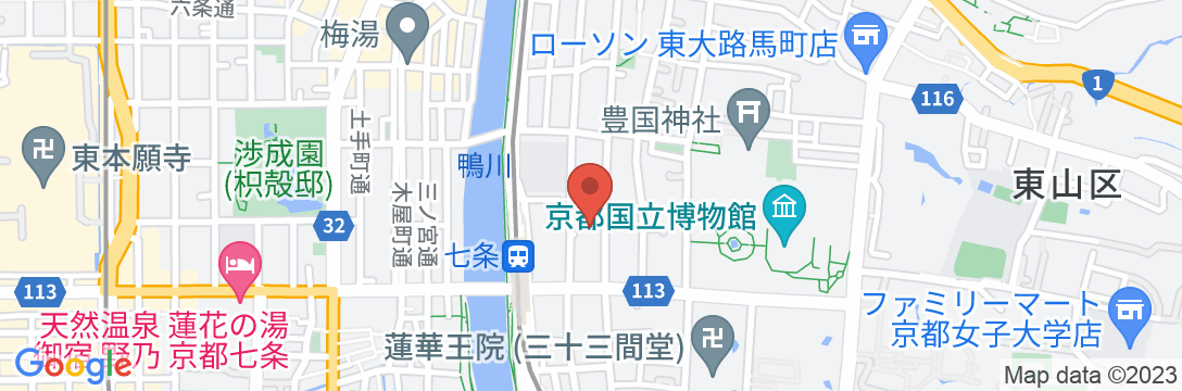 季楽 京都 本町の地図