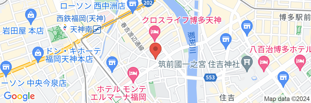 グランドベース福岡の地図