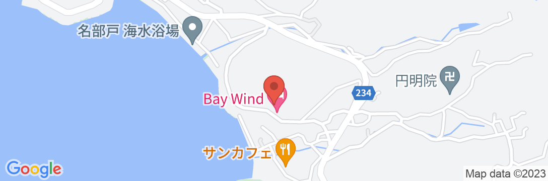 Bay Windの地図
