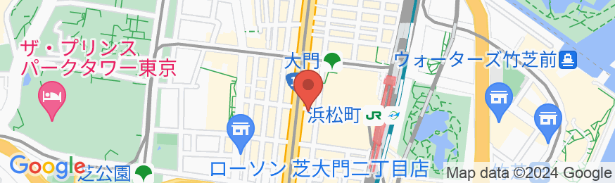スーパーホテル東京・浜松町の地図