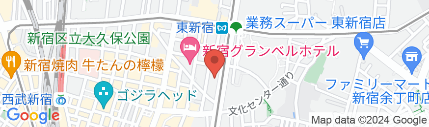 ビスポークホテル新宿の地図
