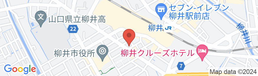 柳井パークホテルの地図
