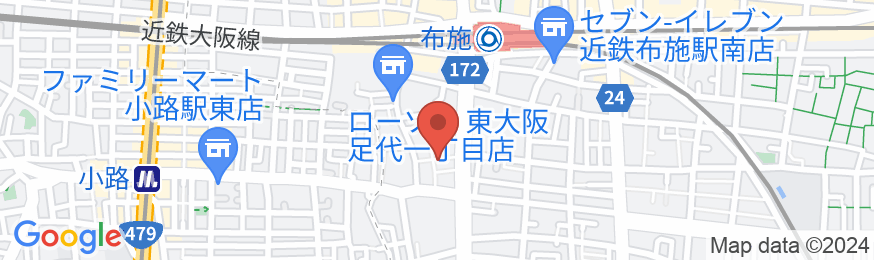 SEKAI HOTEL布施の地図