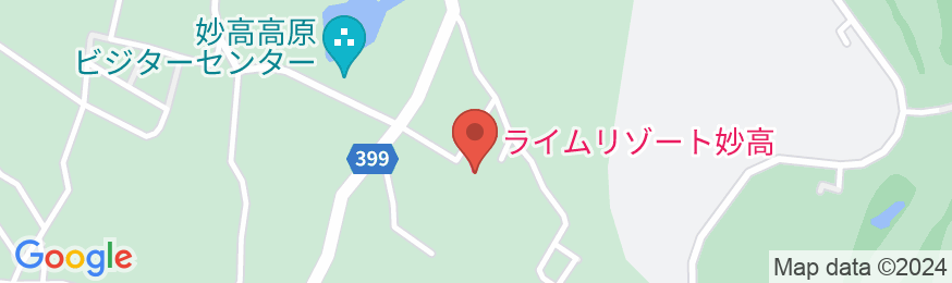 LIME RESORT MYOKO(ライムリゾート妙高)の地図